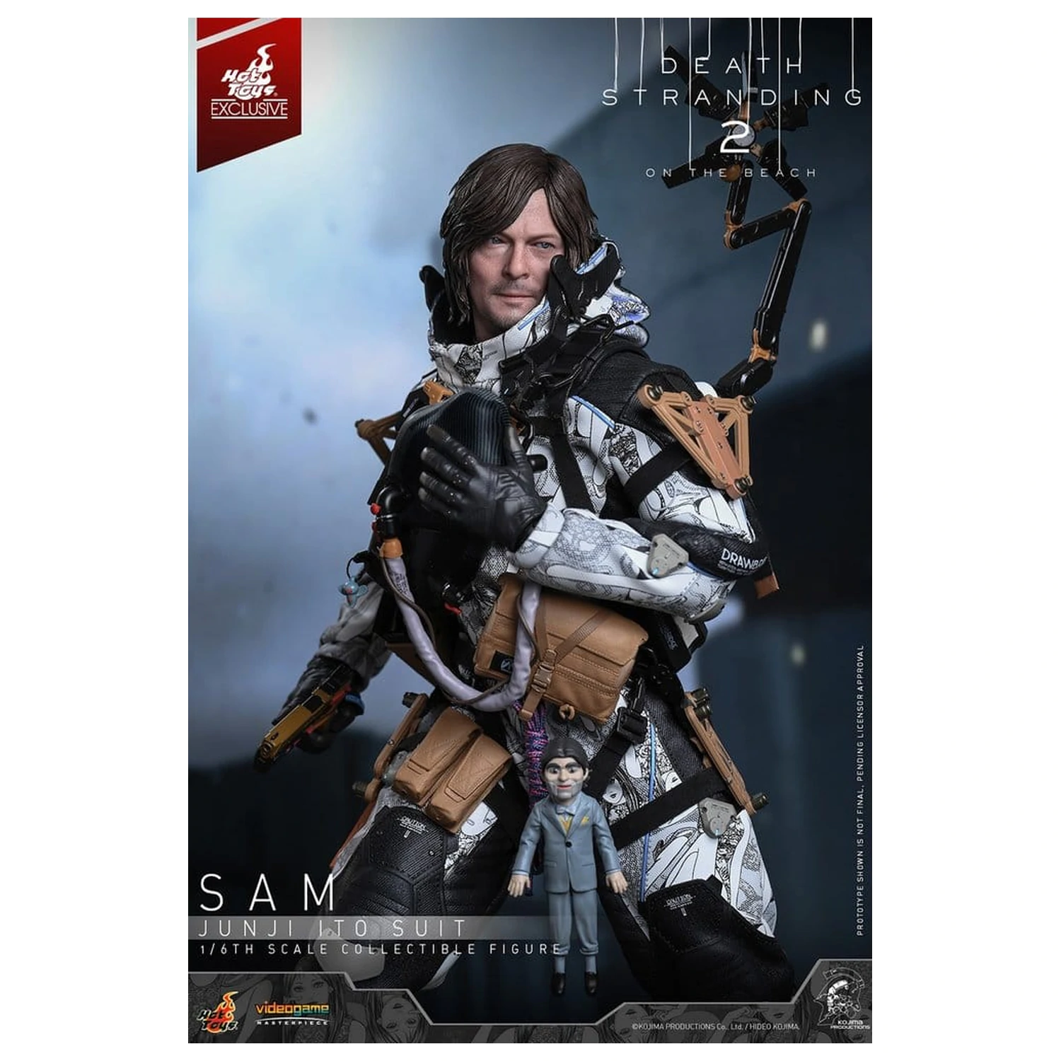 Death Stranding Action Figure 1/6 Sam Porter Bridges (Junji Ito Suit)  product photo