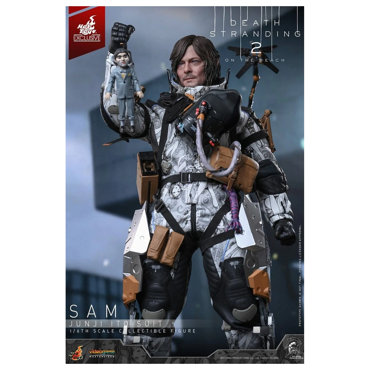 Death Stranding Action Figure 1/6 Sam Porter Bridges (Junji Ito Suit)  product photo