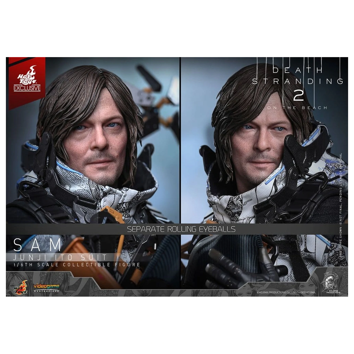 Death Stranding Action Figure 1/6 Sam Porter Bridges (Junji Ito Suit)  product photo
