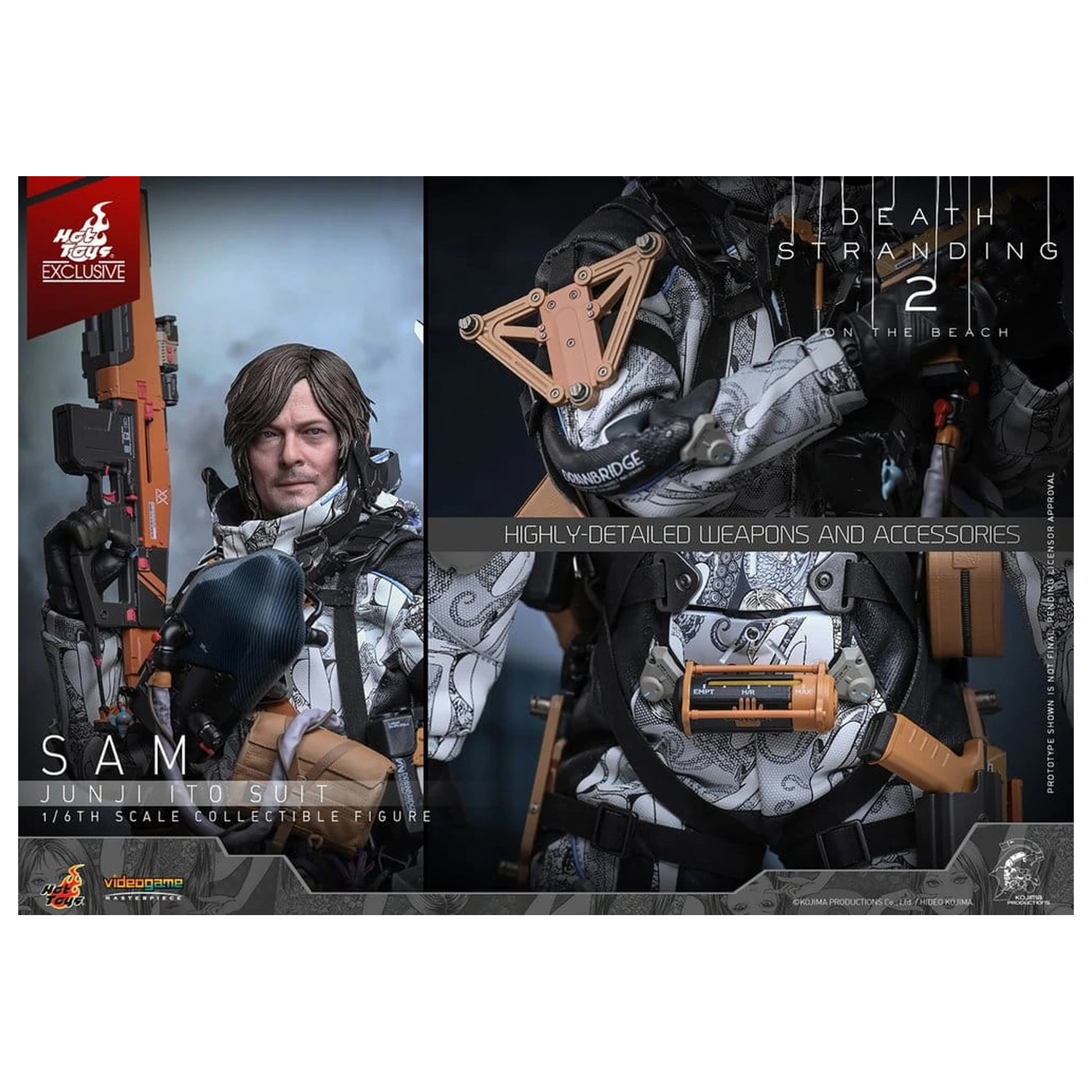 Death Stranding Action Figure 1/6 Sam Porter Bridges (Junji Ito Suit)  product photo