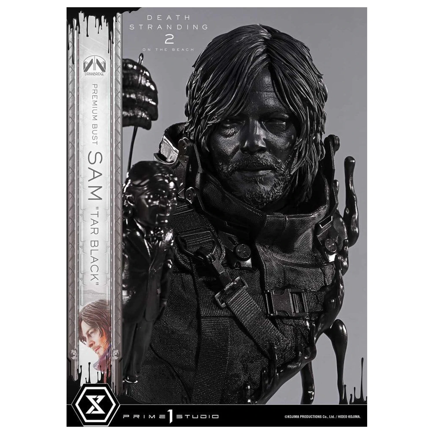 Death Stranding 2: On the Beach Premium Bust 1/3 Sam Tar Black 44 cm product photo