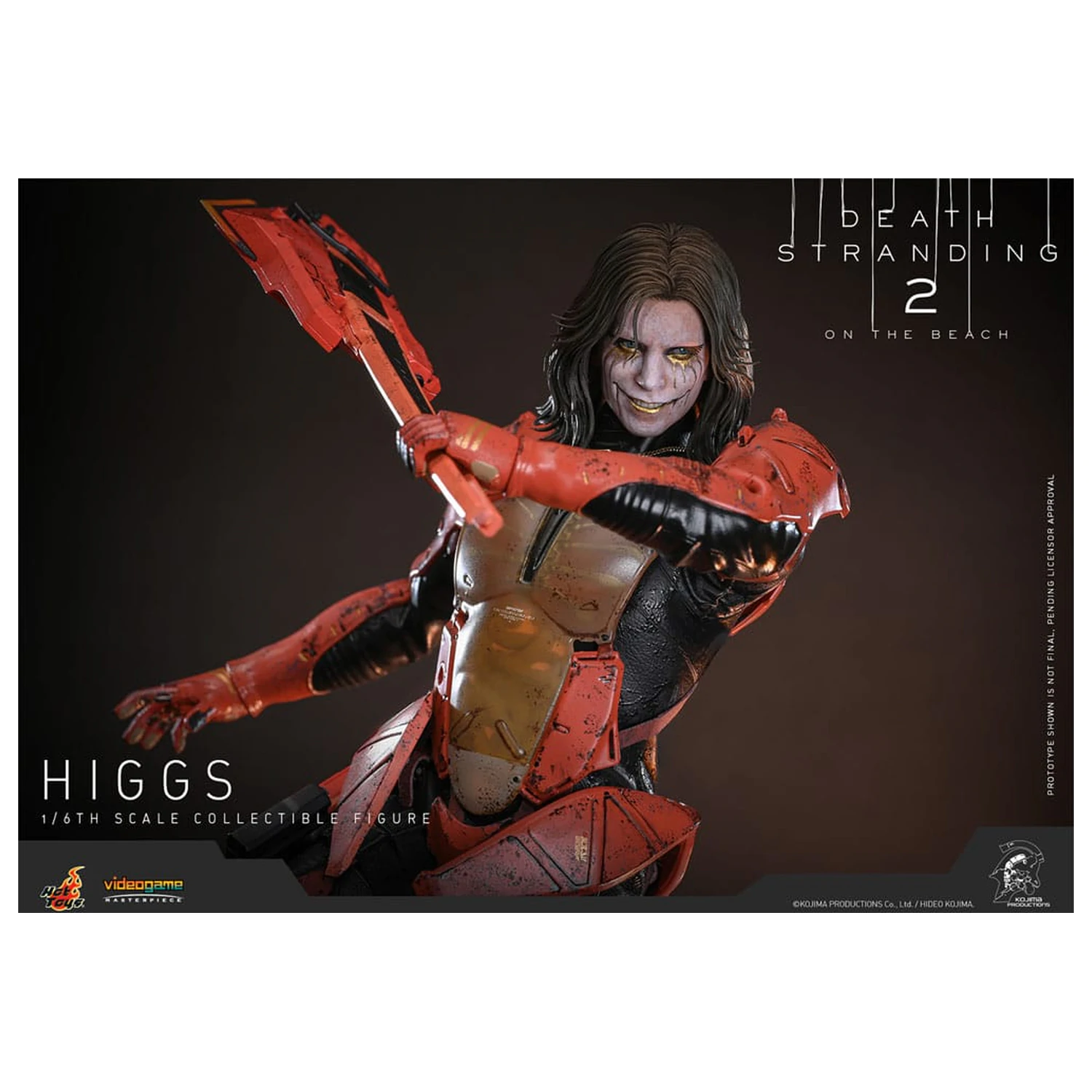 Death Stranding 2: On the Beach Videogame Masterpiece Action Figure 1/6 Higgs 33 cm product photo