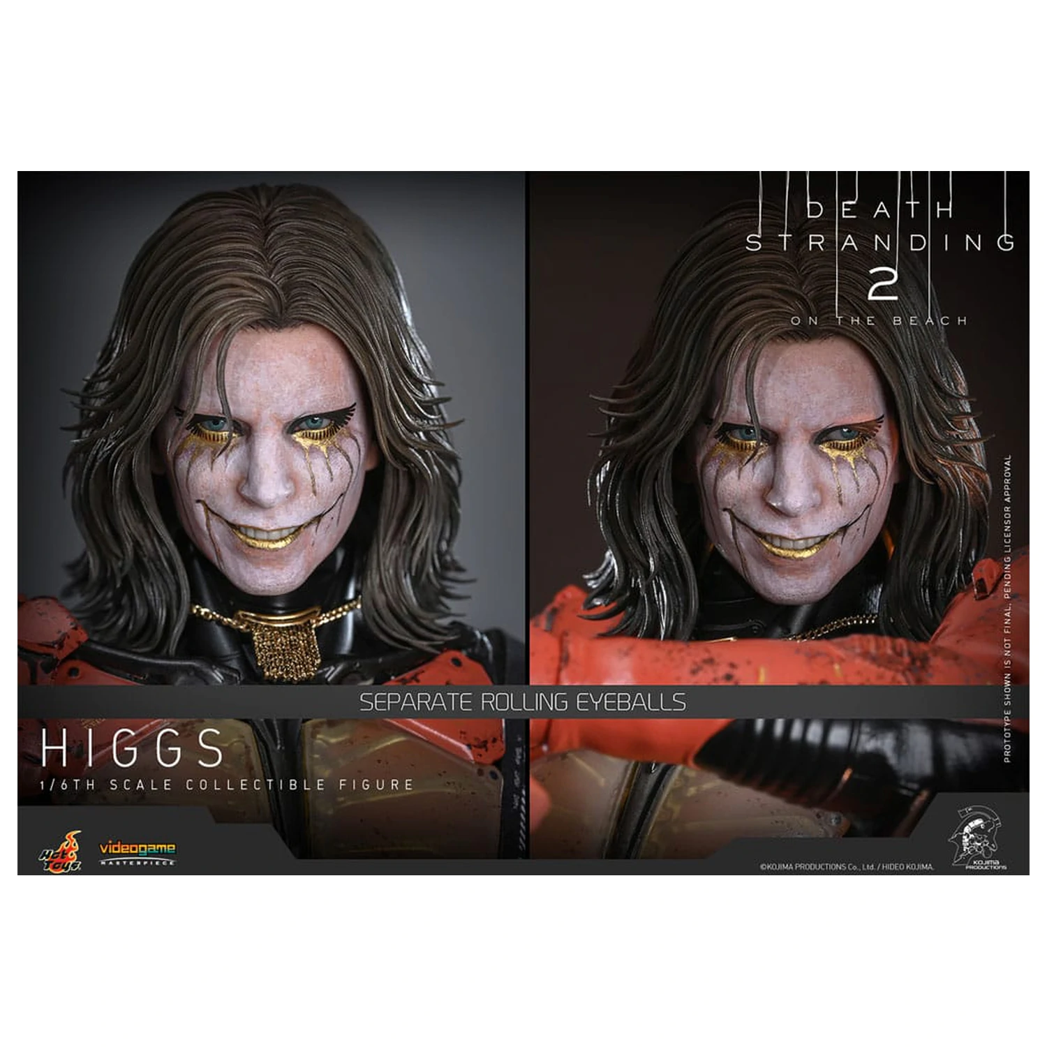 Death Stranding 2: On the Beach Videogame Masterpiece Action Figure 1/6 Higgs 33 cm product photo