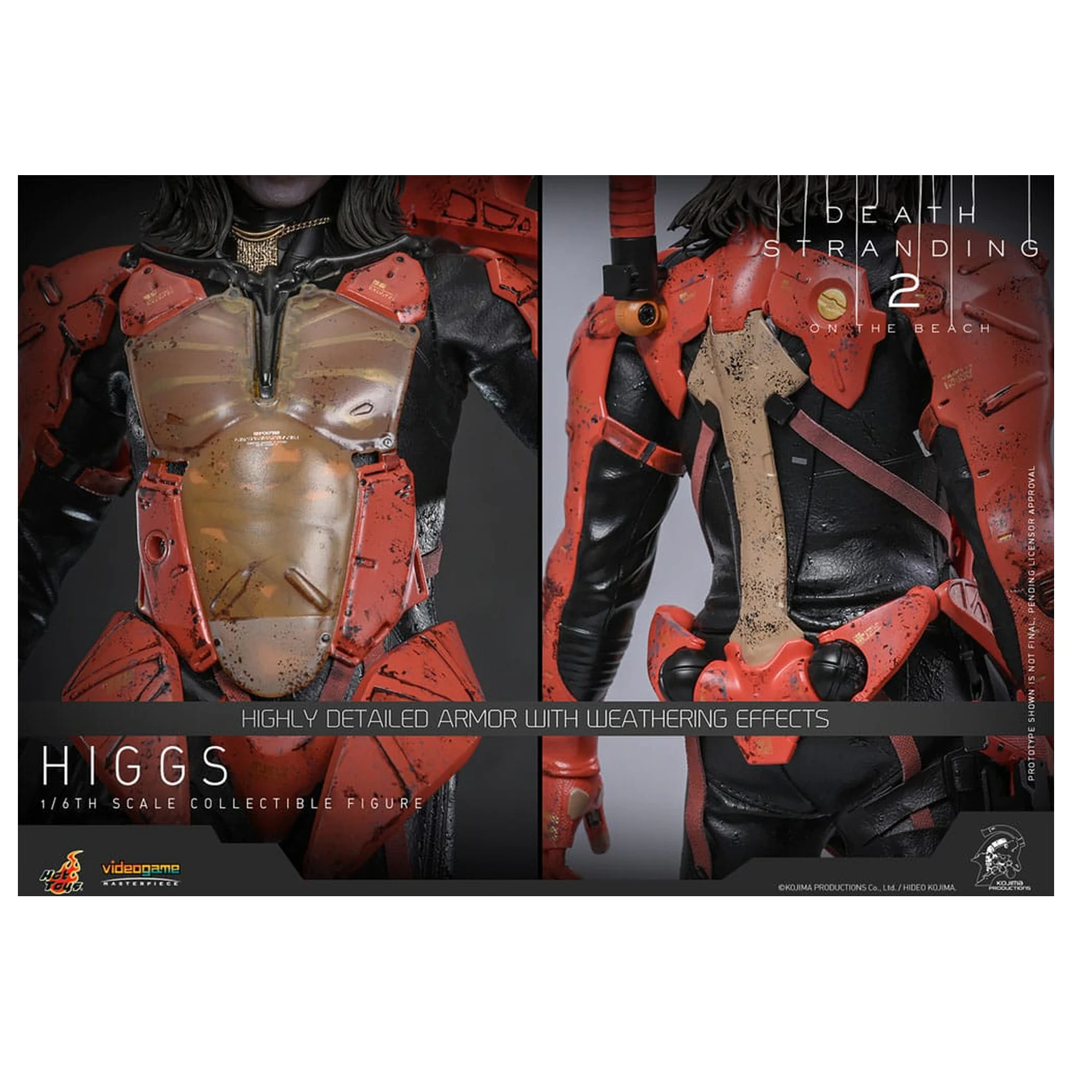 Death Stranding 2: On the Beach Videogame Masterpiece Action Figure 1/6 Higgs 33 cm product photo