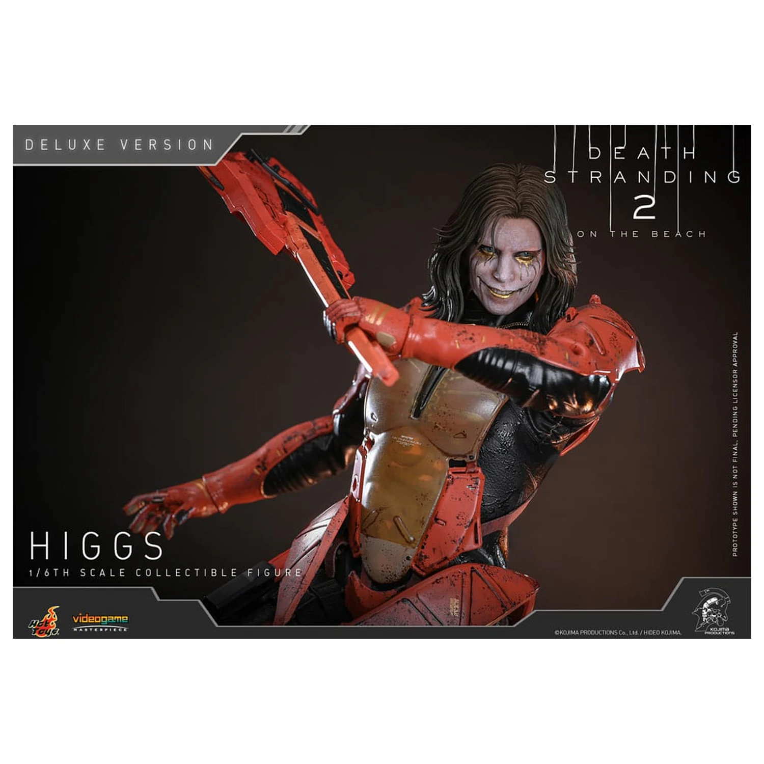 Death Stranding 2: On the Beach Videogame Masterpiece Action Figure 1/6 Higgs (Deluxe Version) 33 cm product photo