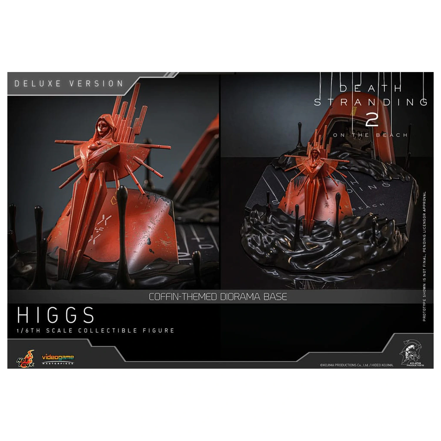 Death Stranding 2: On the Beach Videogame Masterpiece Action Figure 1/6 Higgs (Deluxe Version) 33 cm product photo