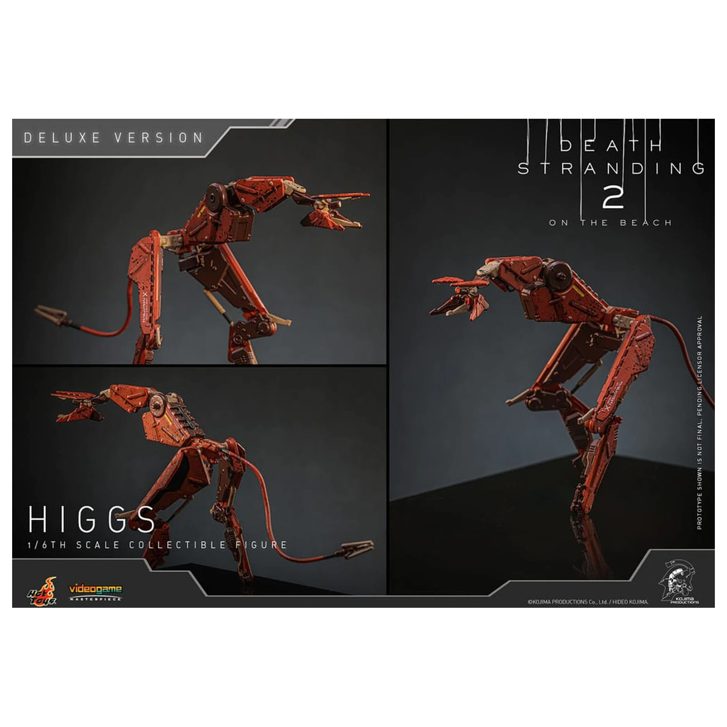 Death Stranding 2: On the Beach Videogame Masterpiece Action Figure 1/6 Higgs (Deluxe Version) 33 cm product photo