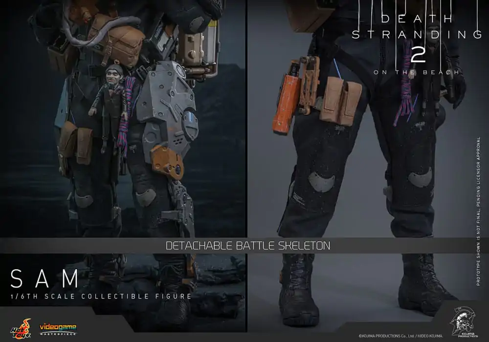 Death Stranding 2: On the Beach Videogame Masterpiece Action Figure 1/6 Sam 31 cm product photo