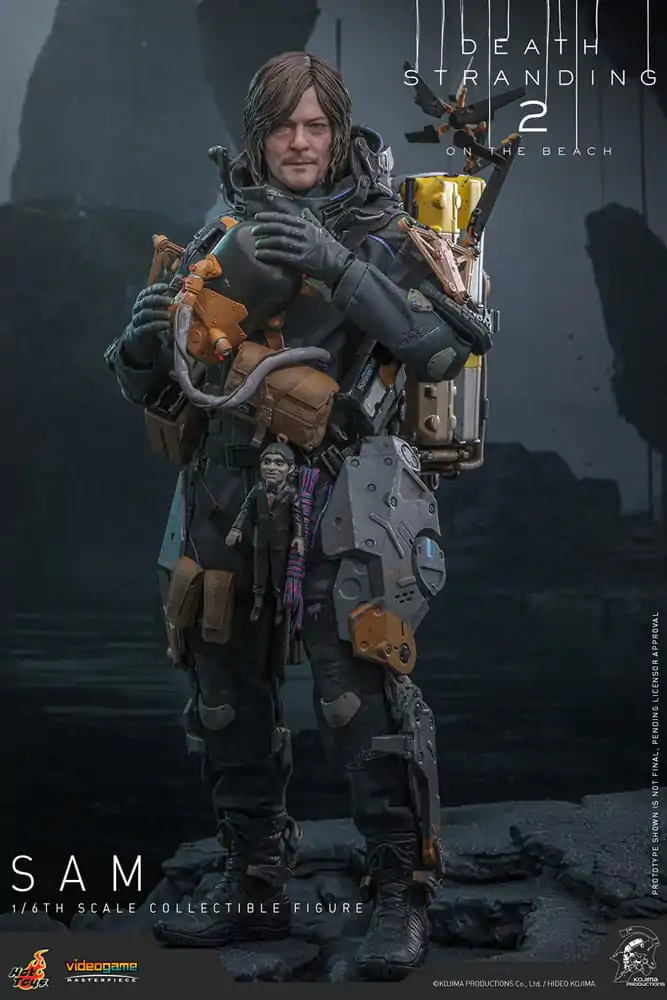 Death Stranding 2: On the Beach Videogame Masterpiece Action Figure 1/6 Sam 31 cm product photo