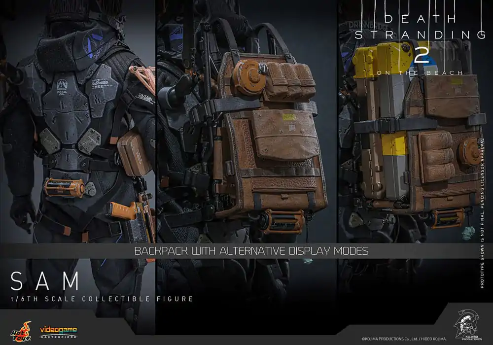 Death Stranding 2: On the Beach Videogame Masterpiece Action Figure 1/6 Sam 31 cm product photo