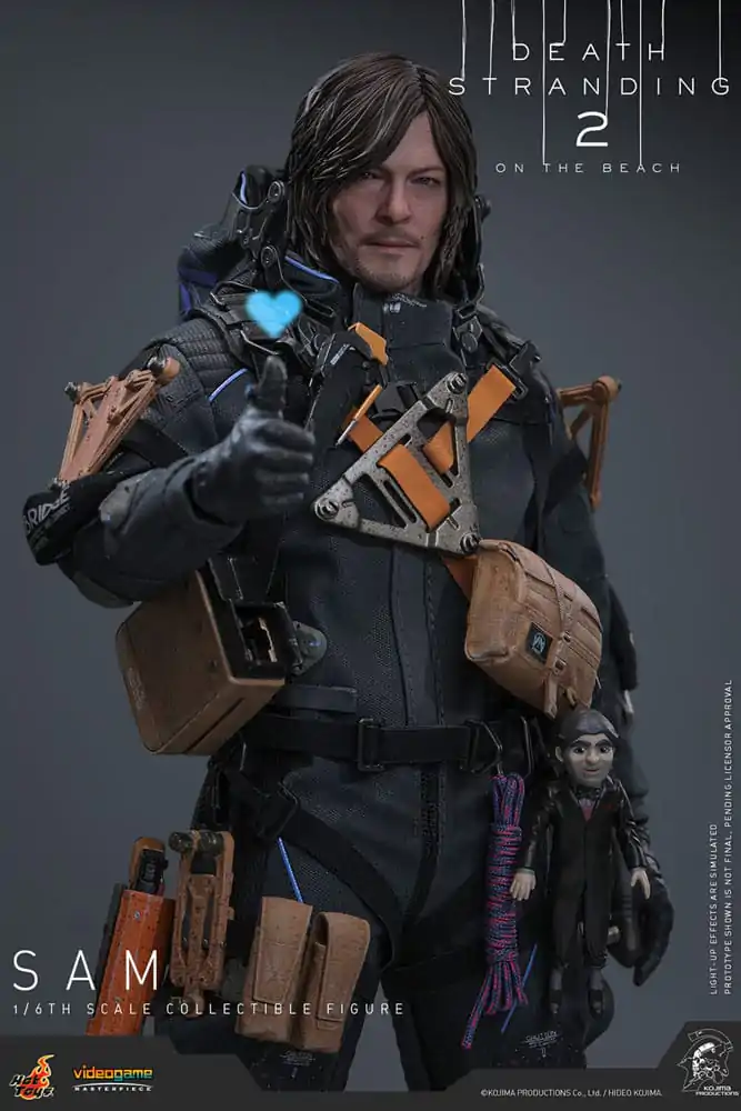 Death Stranding 2: On the Beach Videogame Masterpiece Action Figure 1/6 Sam 31 cm product photo