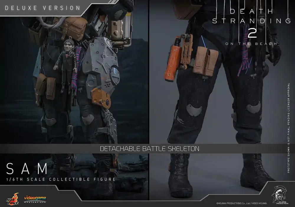 Death Stranding 2: On the Beach Videogame Masterpiece Action Figure 1/6 Sam (Deluxe Version) 31 cm product photo