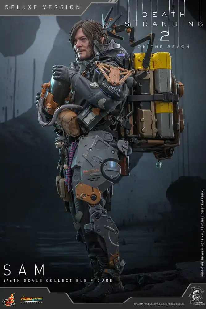 Death Stranding 2: On the Beach Videogame Masterpiece Action Figure 1/6 Sam (Deluxe Version) 31 cm product photo