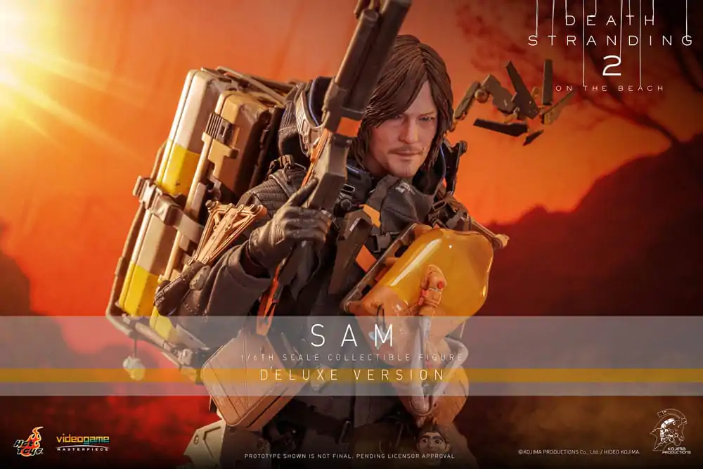 Death Stranding 2: On the Beach Videogame Masterpiece Action Figure 1/6 Sam (Deluxe Version) 31 cm product photo