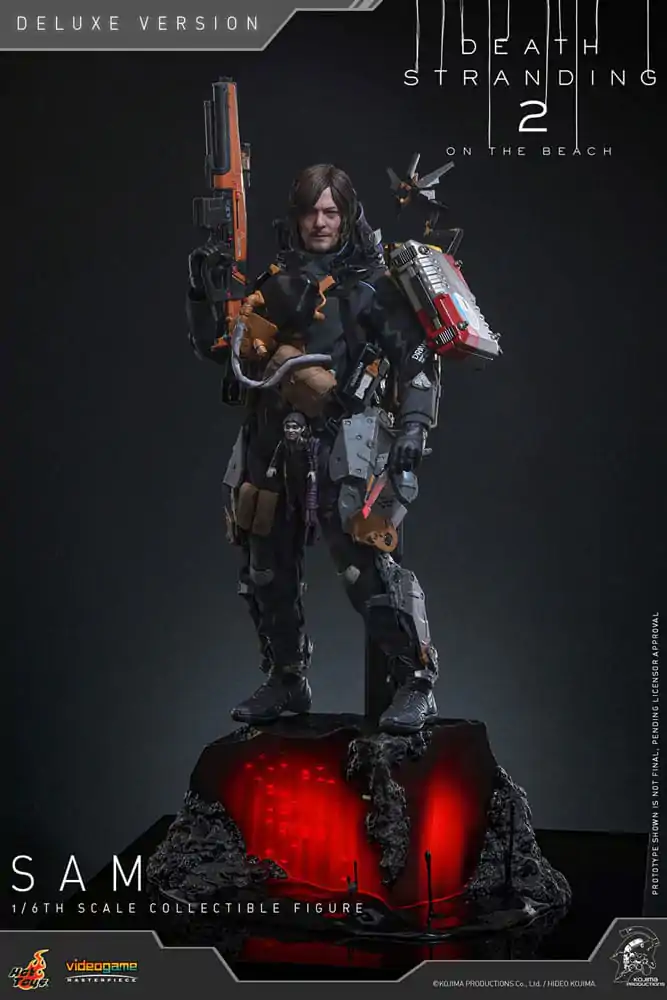Death Stranding 2: On the Beach Videogame Masterpiece Action Figure 1/6 Sam (Deluxe Version) 31 cm product photo