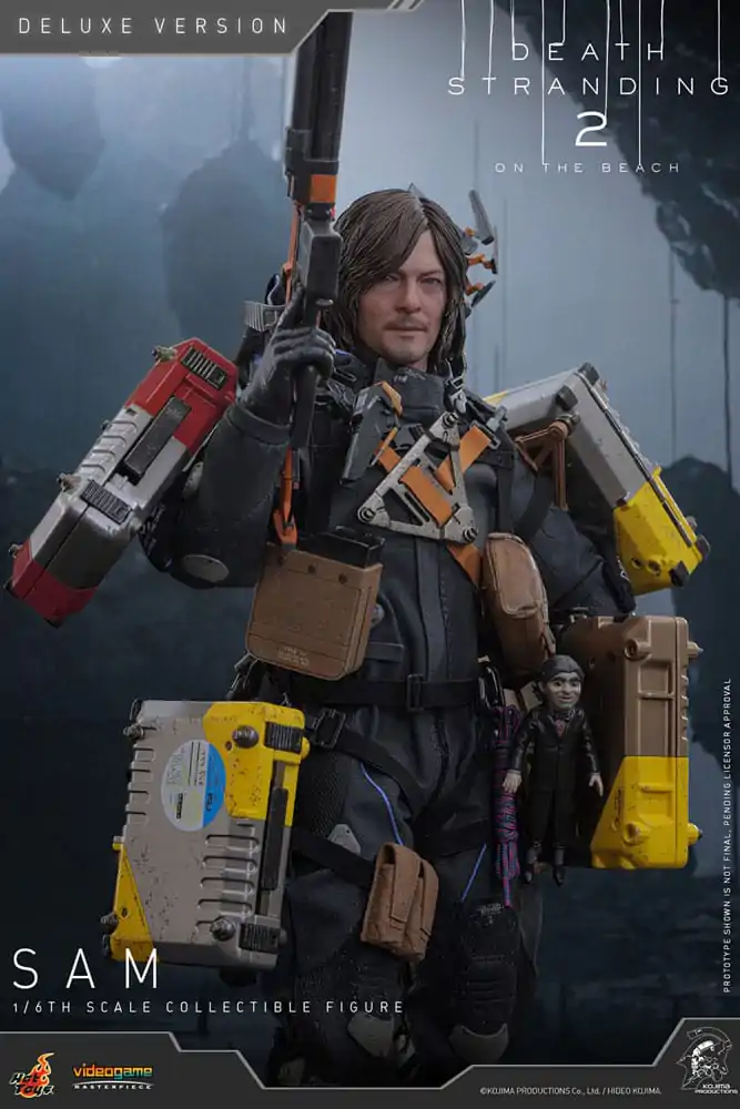 Death Stranding 2: On the Beach Videogame Masterpiece Action Figure 1/6 Sam (Deluxe Version) 31 cm product photo
