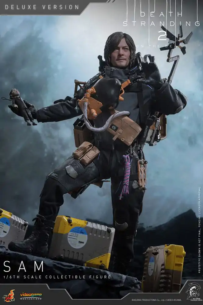Death Stranding 2: On the Beach Videogame Masterpiece Action Figure 1/6 Sam (Deluxe Version) 31 cm product photo