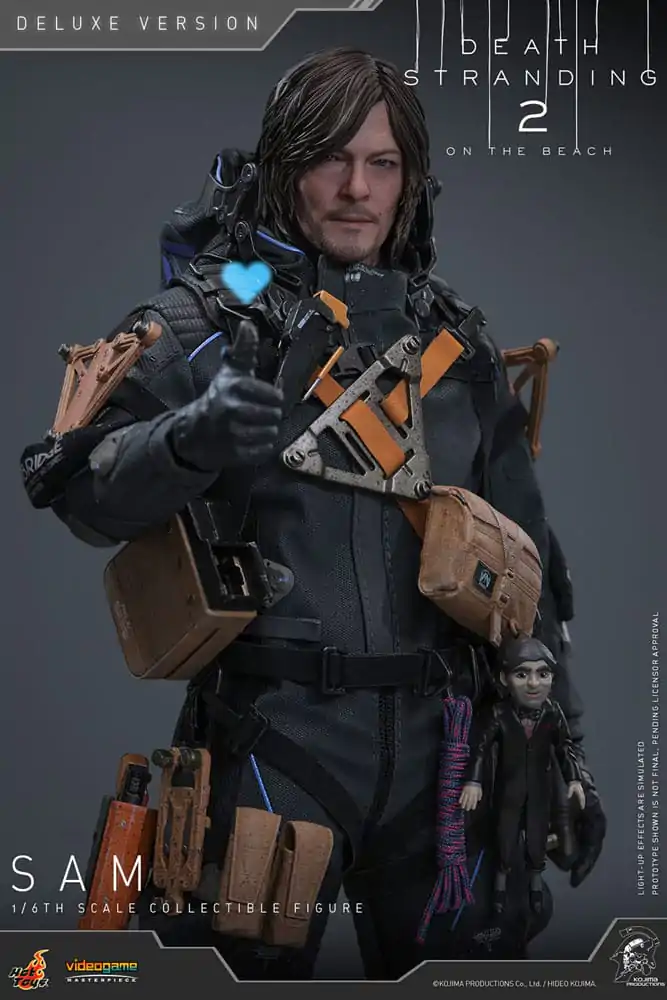 Death Stranding 2: On the Beach Videogame Masterpiece Action Figure 1/6 Sam (Deluxe Version) 31 cm product photo