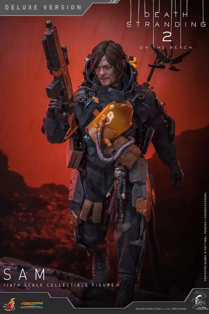 Death Stranding 2: On the Beach Videogame Masterpiece Action Figure 1/6 Sam (Deluxe Version) 31 cm product photo