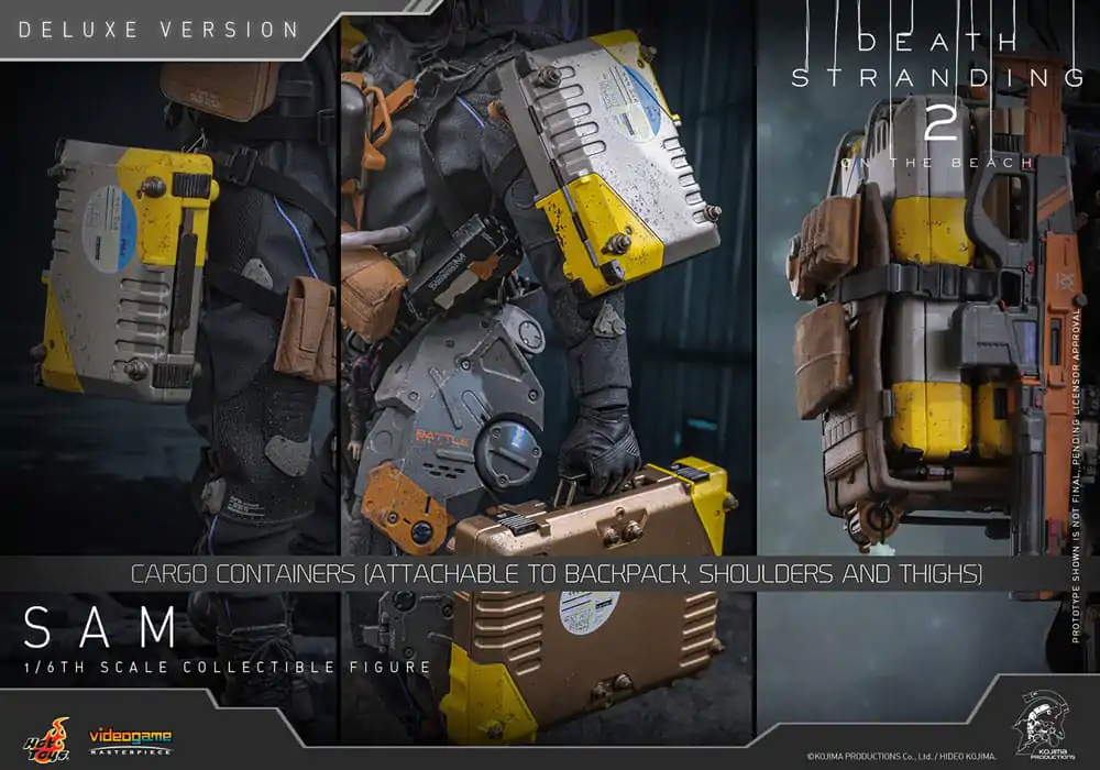 Death Stranding 2: On the Beach Videogame Masterpiece Action Figure 1/6 Sam (Deluxe Version) 31 cm product photo