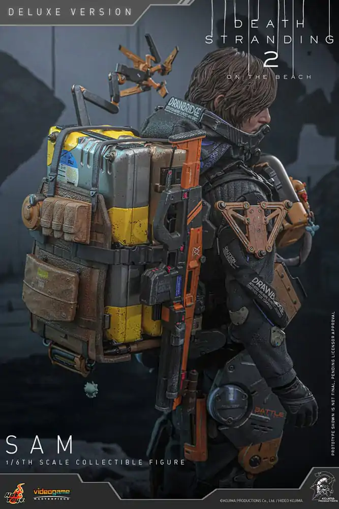 Death Stranding 2: On the Beach Videogame Masterpiece Action Figure 1/6 Sam (Deluxe Version) 31 cm product photo