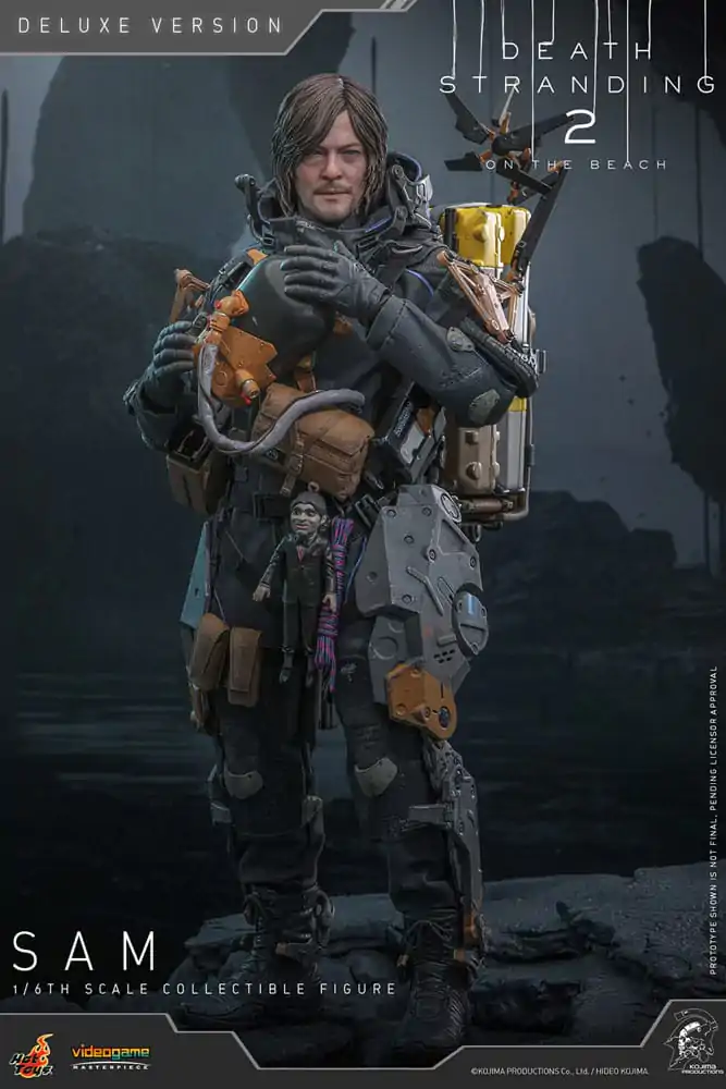 Death Stranding 2: On the Beach Videogame Masterpiece Action Figure 1/6 Sam (Deluxe Version) 31 cm product photo