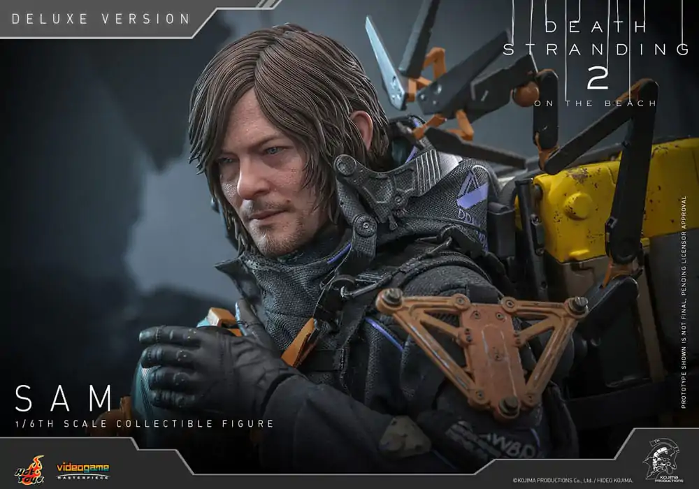 Death Stranding 2: On the Beach Videogame Masterpiece Action Figure 1/6 Sam (Deluxe Version) 31 cm product photo