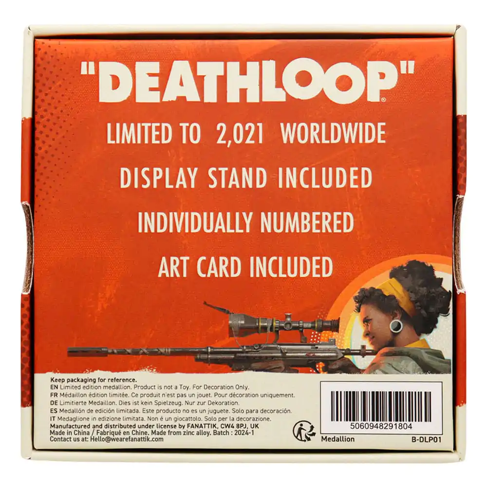 Deathloop Replica Trinket Medallion Limited Edition termékfotó