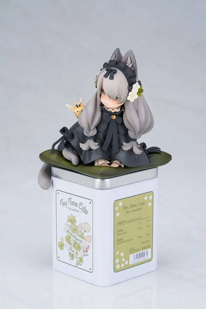 Decorated Life Collection PVC Statue Tea Time Cats British Shorthair 18 cm product photo