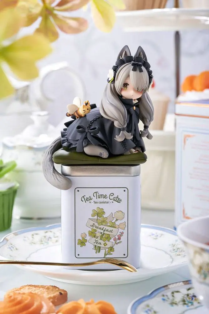 Decorated Life Collection PVC Statue Tea Time Cats British Shorthair 18 cm product photo