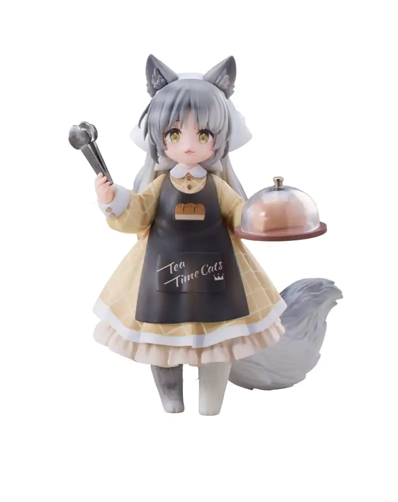 Decorated Life Collection PVC Statue Tea Time Cats - Cat Town Bakery Staff & Customer Set 12 cm termékfotó