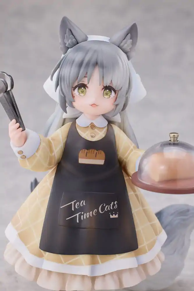 Decorated Life Collection PVC Statue Tea Time Cats - Cat Town Bakery Staff & Customer Set 12 cm termékfotó