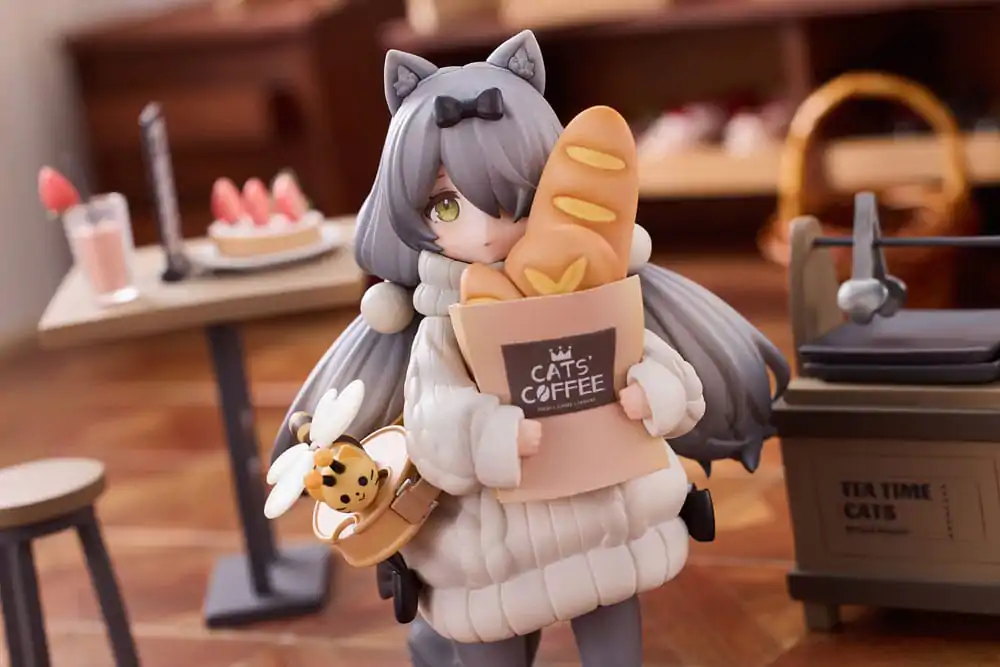 Decorated Life Collection PVC Statue Tea Time Cats - Cat Town Bakery Staff & Customer Set 12 cm termékfotó