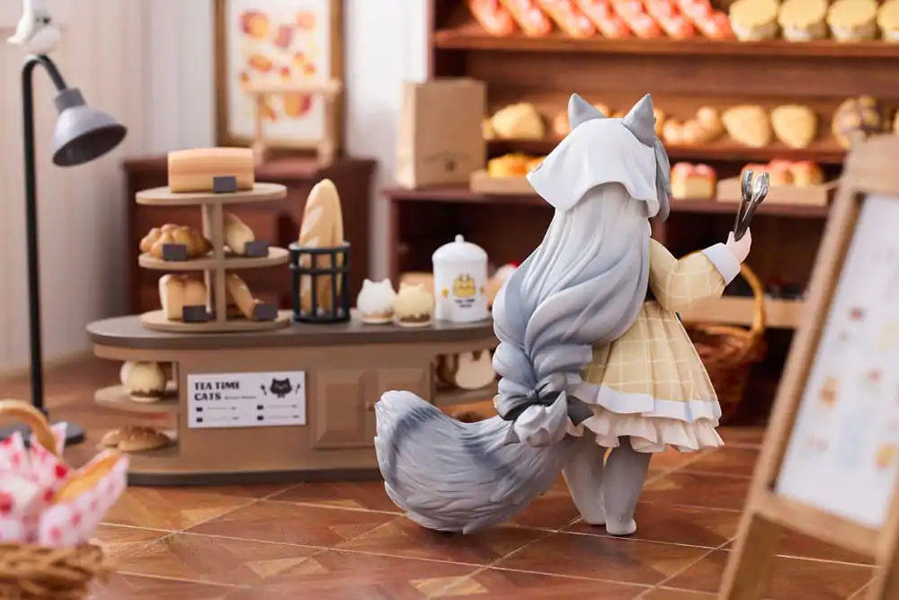 Decorated Life Collection PVC Statue Tea Time Cats - Cat Town Bakery Staff & Customer Set 12 cm termékfotó