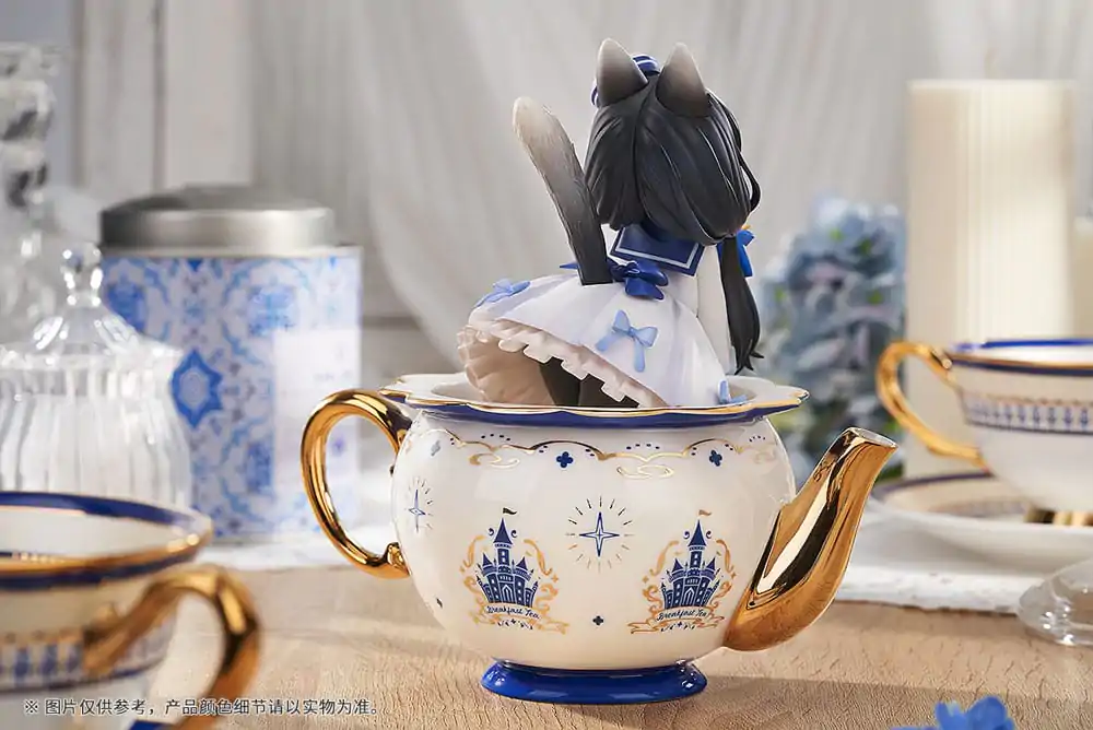 Decorated Life Collection PVC Statue Tea Time Cats Cow Cat 16 cm product photo