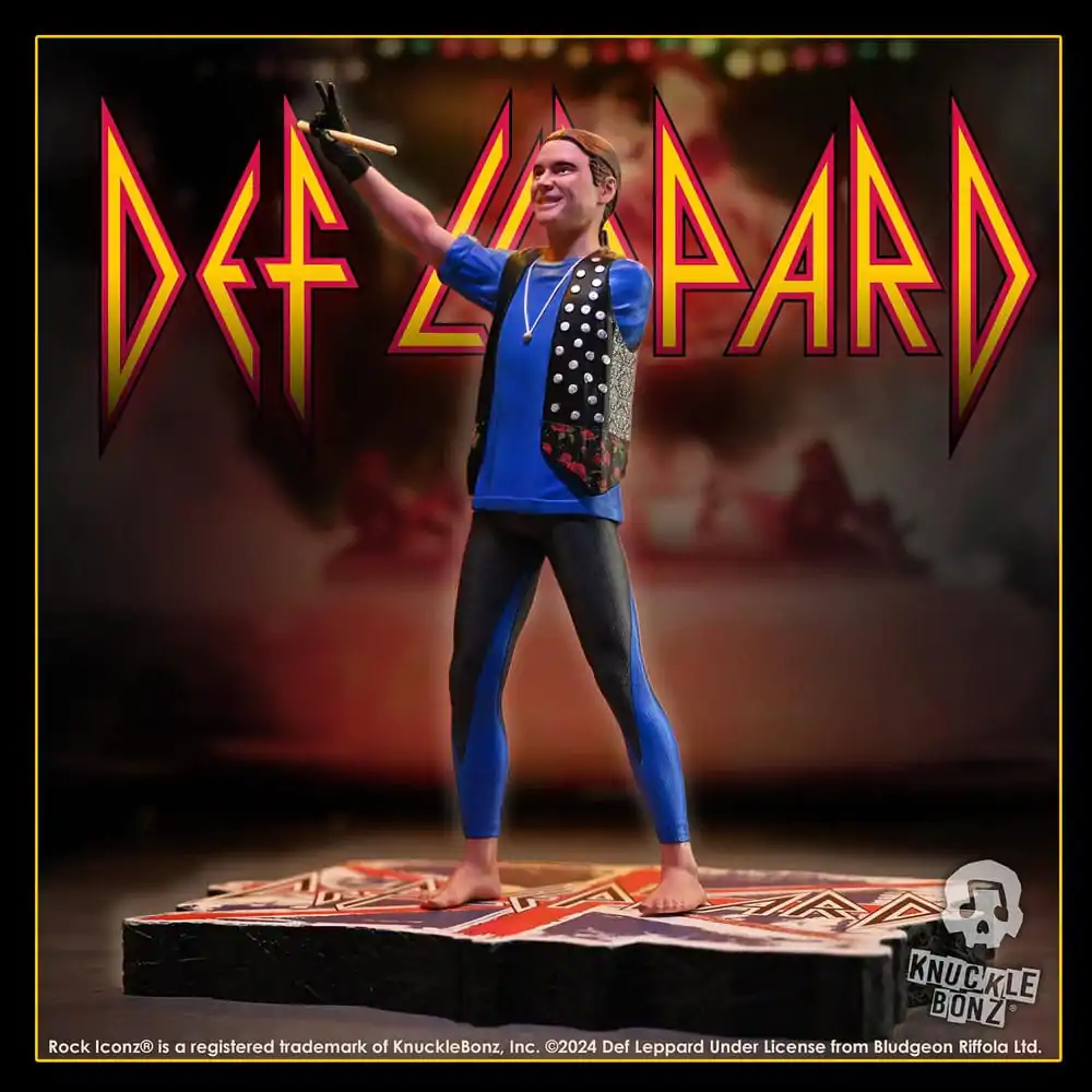 Def Leppard Rock Iconz Statue Rick Allen 24 cm product photo