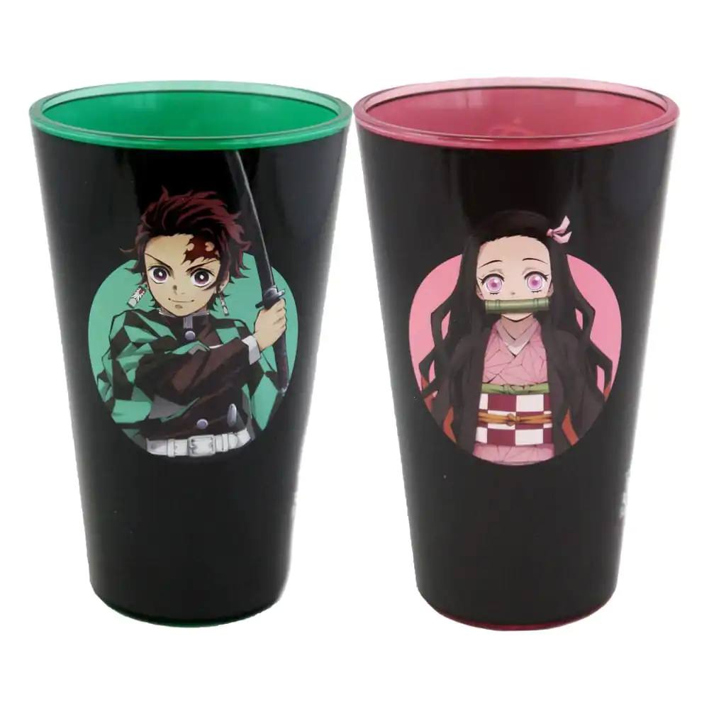 Demon Slayer Drinking Glasses 2-Pack Tanjiro & Nezuko 473 ml product photo