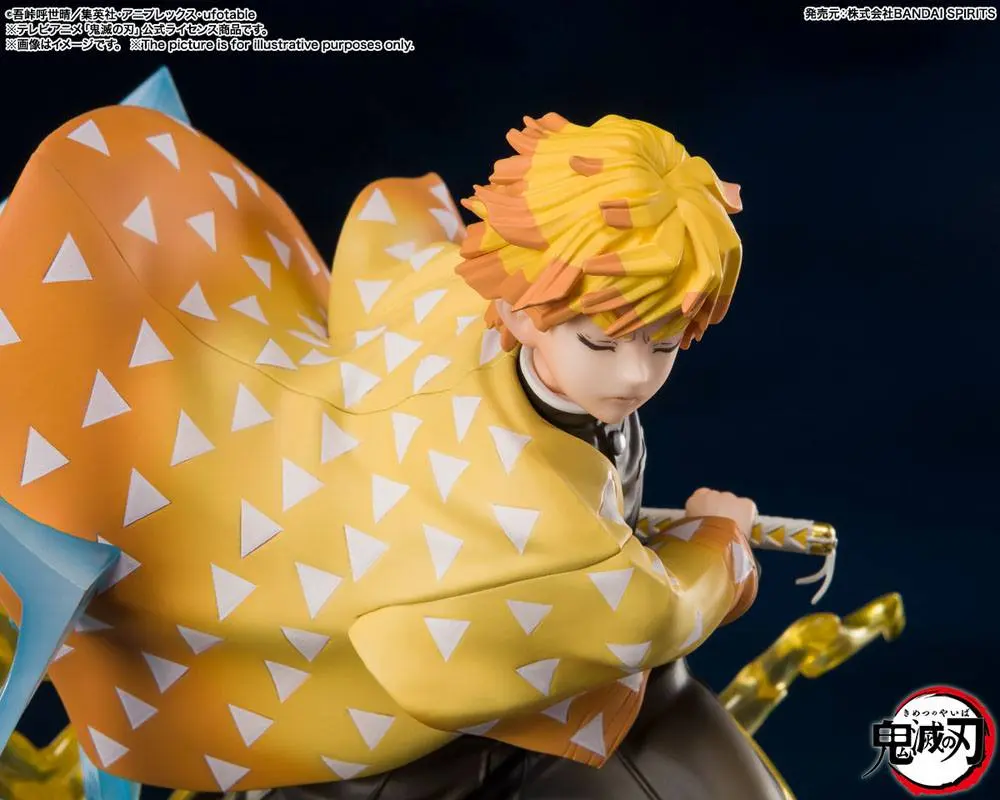 Demon Slayer FiguartsZERO PVC Statue Zenitsu Agatsuma Thunderclap and Flash 15 cm product photo