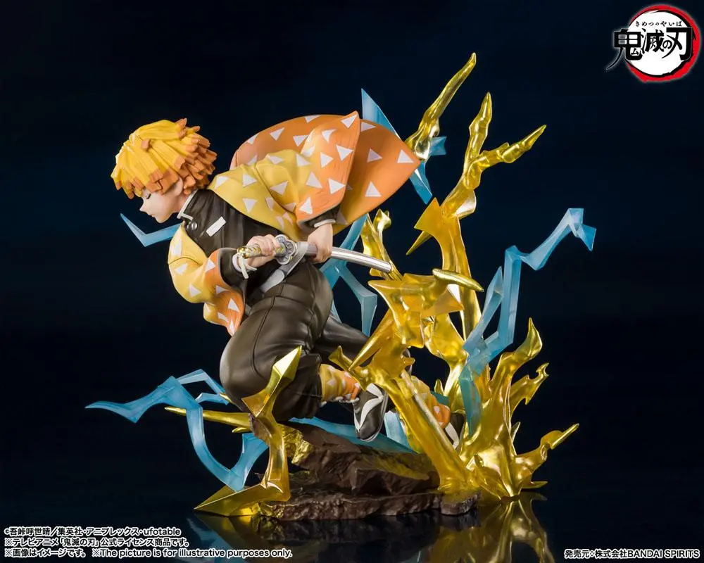 Demon Slayer FiguartsZERO PVC Statue Zenitsu Agatsuma Thunderclap and Flash 15 cm product photo