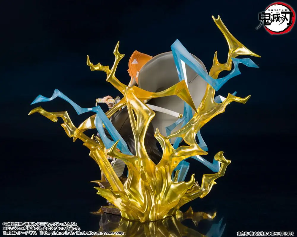 Demon Slayer FiguartsZERO PVC Statue Zenitsu Agatsuma Thunderclap and Flash 15 cm product photo