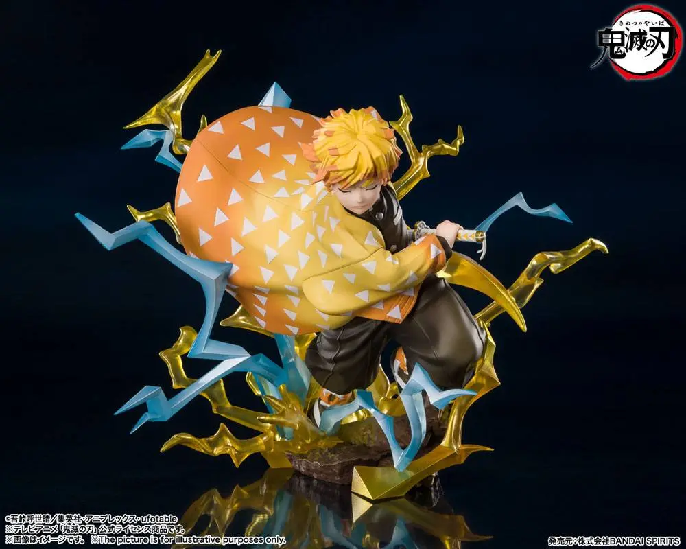 Demon Slayer FiguartsZERO PVC Statue Zenitsu Agatsuma Thunderclap and Flash 15 cm product photo