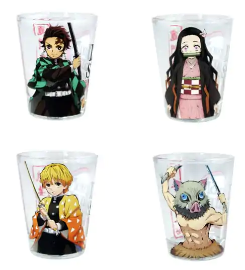 Demon Slayer Shot Glasses 4-Pack Group 59 ml product photo