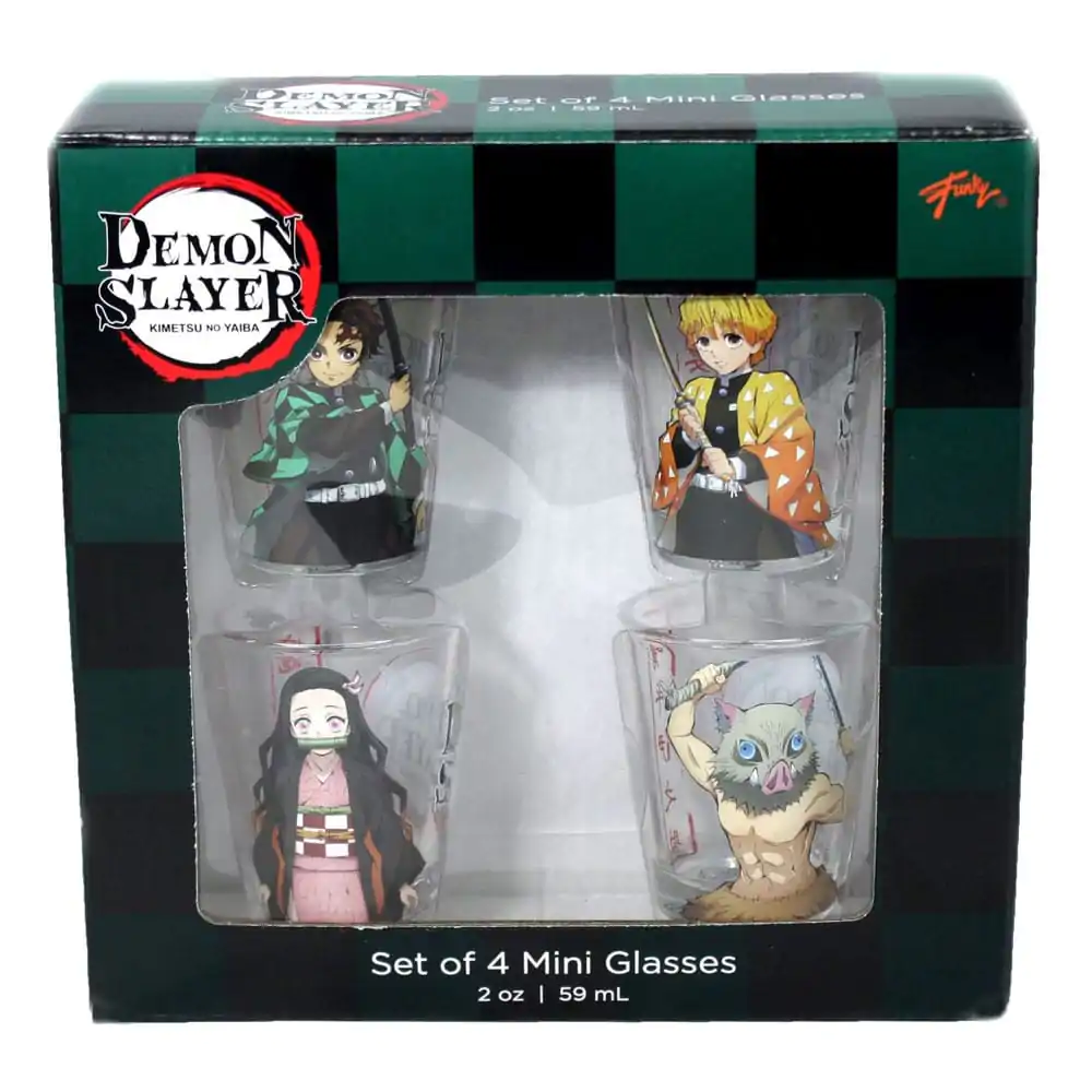 Demon Slayer Shot Glasses 4-Pack Group 59 ml product photo