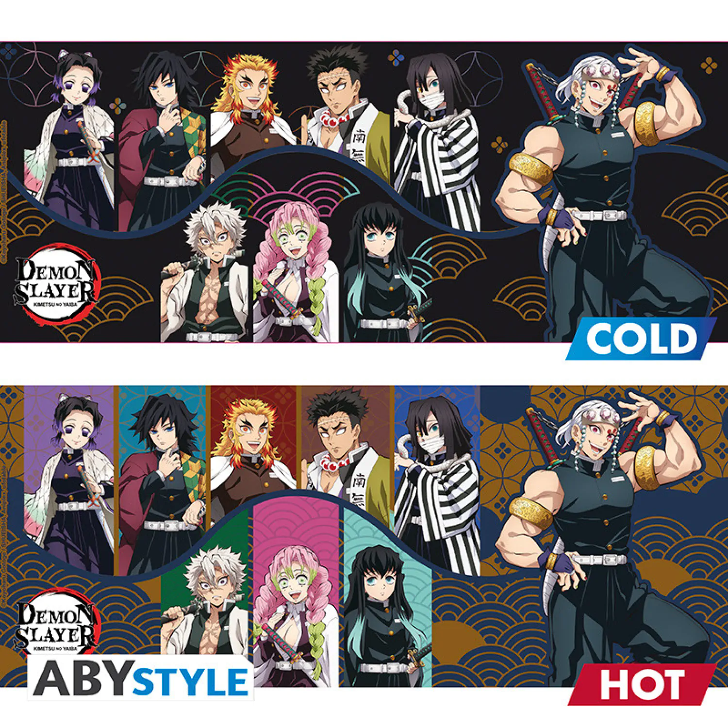 Demon Slayer heat change mug product photo