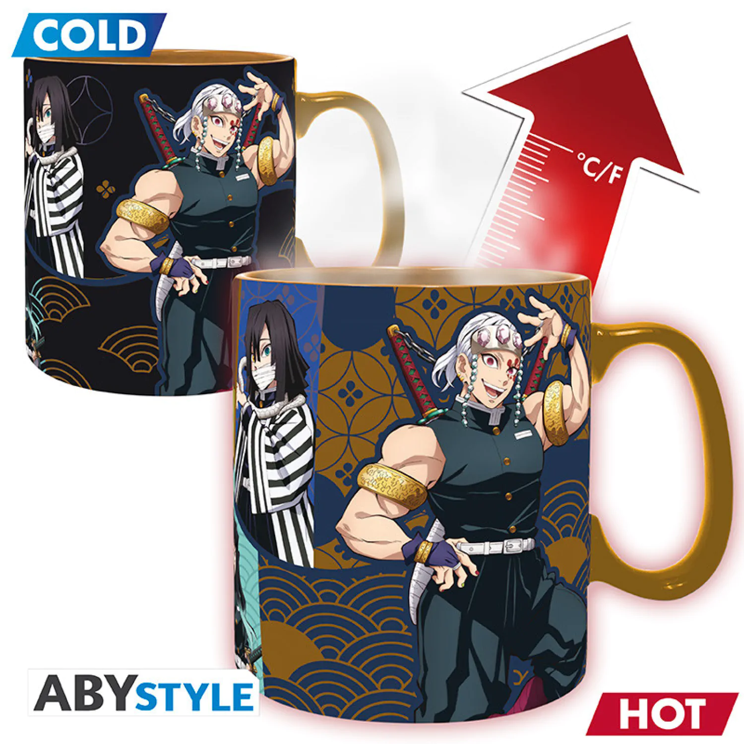 Demon Slayer heat change mug product photo