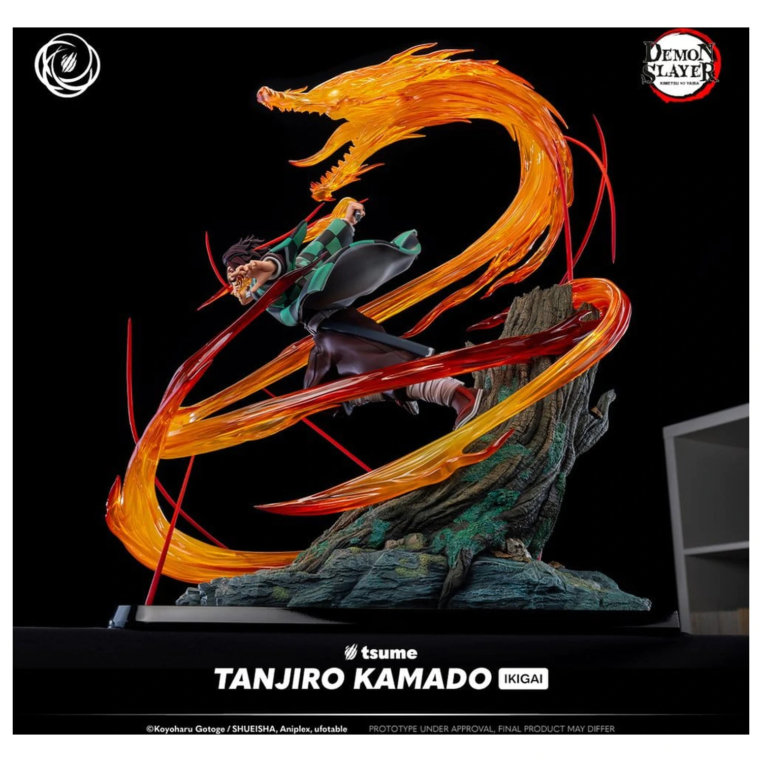 Demon Slayer IKIGAI Figure 1/6 Tanjiro Kamado 44 cm product photo