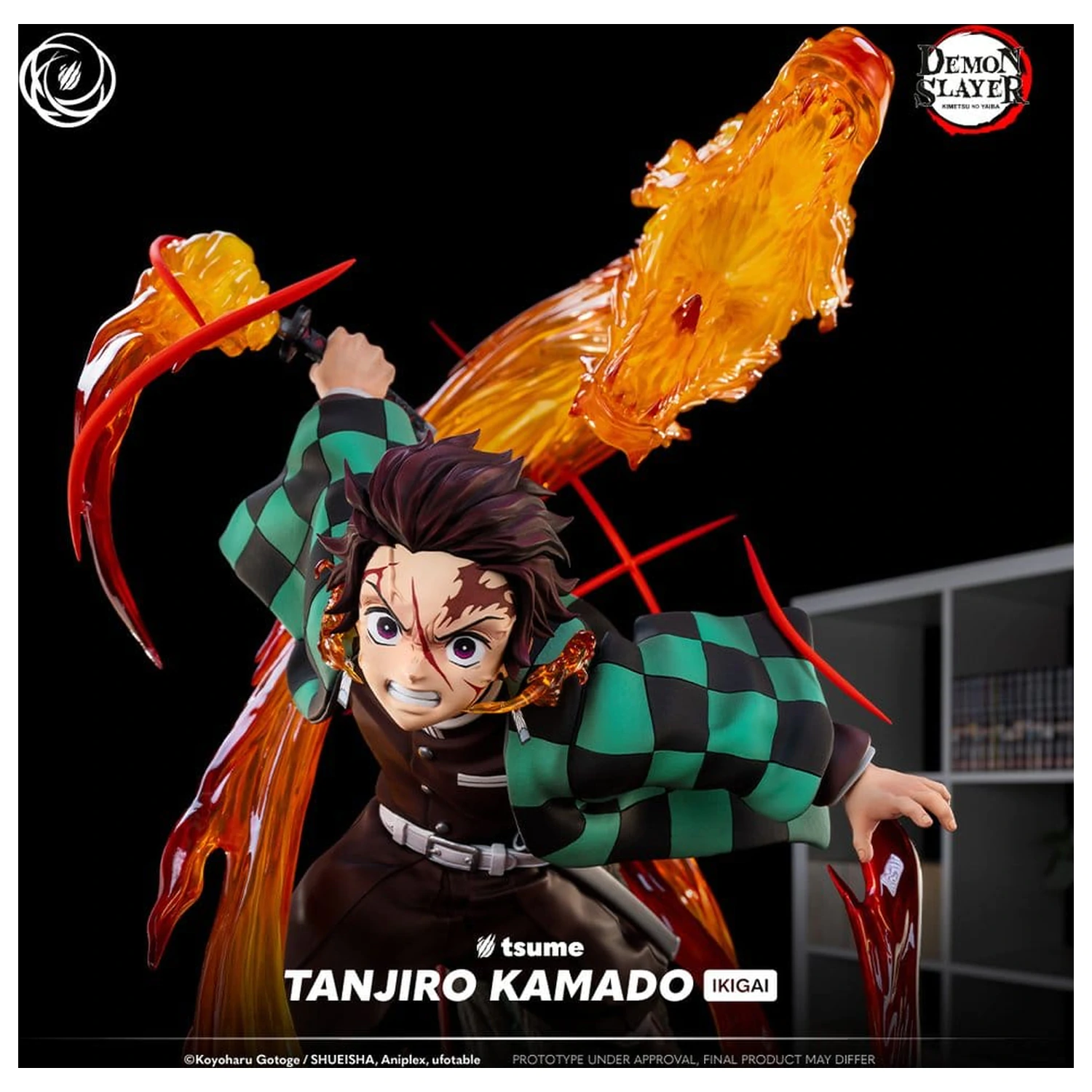 Demon Slayer IKIGAI Figure 1/6 Tanjiro Kamado 44 cm product photo