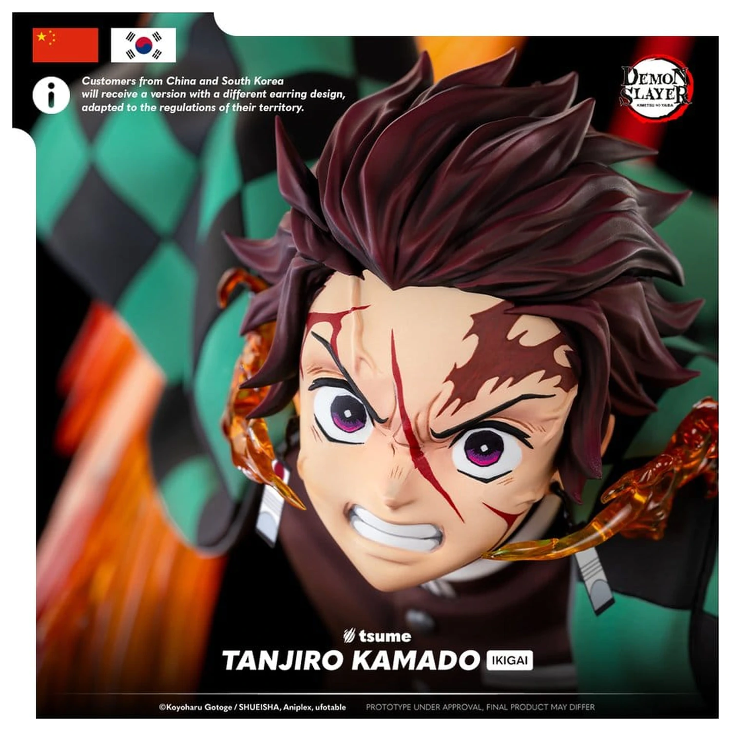 Demon Slayer IKIGAI Figure 1/6 Tanjiro Kamado 44 cm product photo