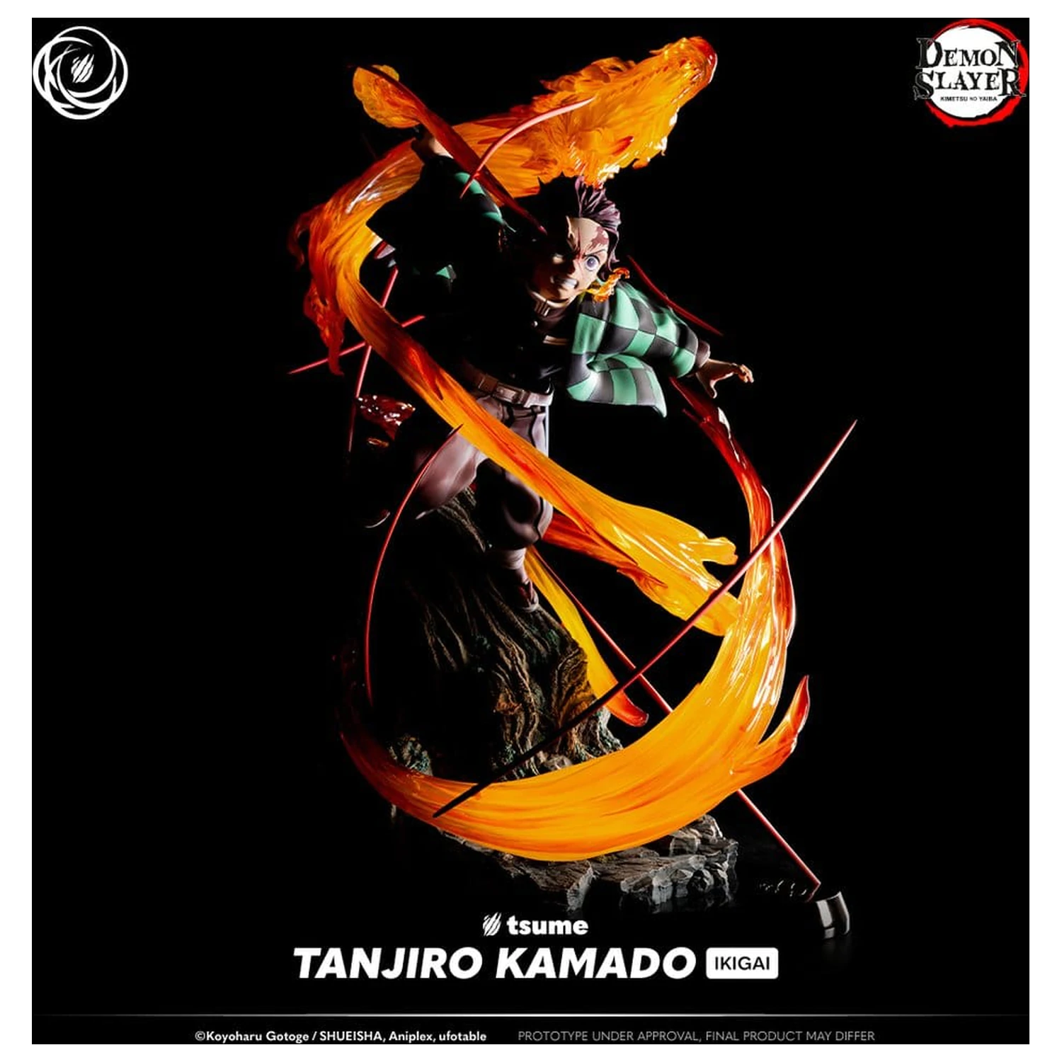 Demon Slayer IKIGAI Figure 1/6 Tanjiro Kamado 44 cm product photo