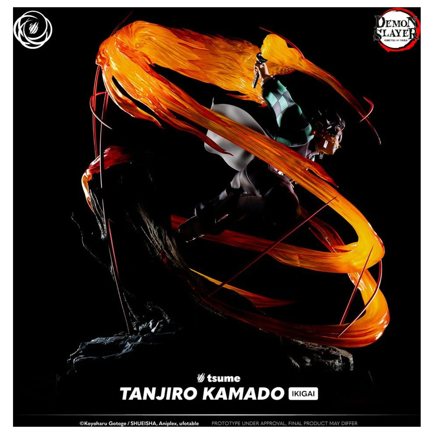 Demon Slayer IKIGAI Figure 1/6 Tanjiro Kamado 44 cm product photo